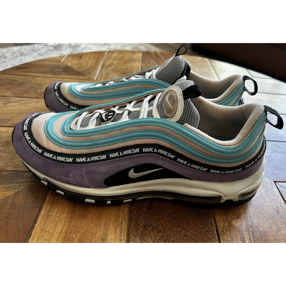 Size 13M/14.5W - Nike Air Max 97 Have A Nike Day - SIZE 13 BQ9130-500 - Picture 1 of 15